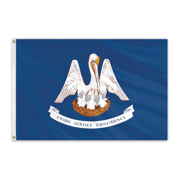 Louisiana Outdoor Poly Max Flag 5'x8'